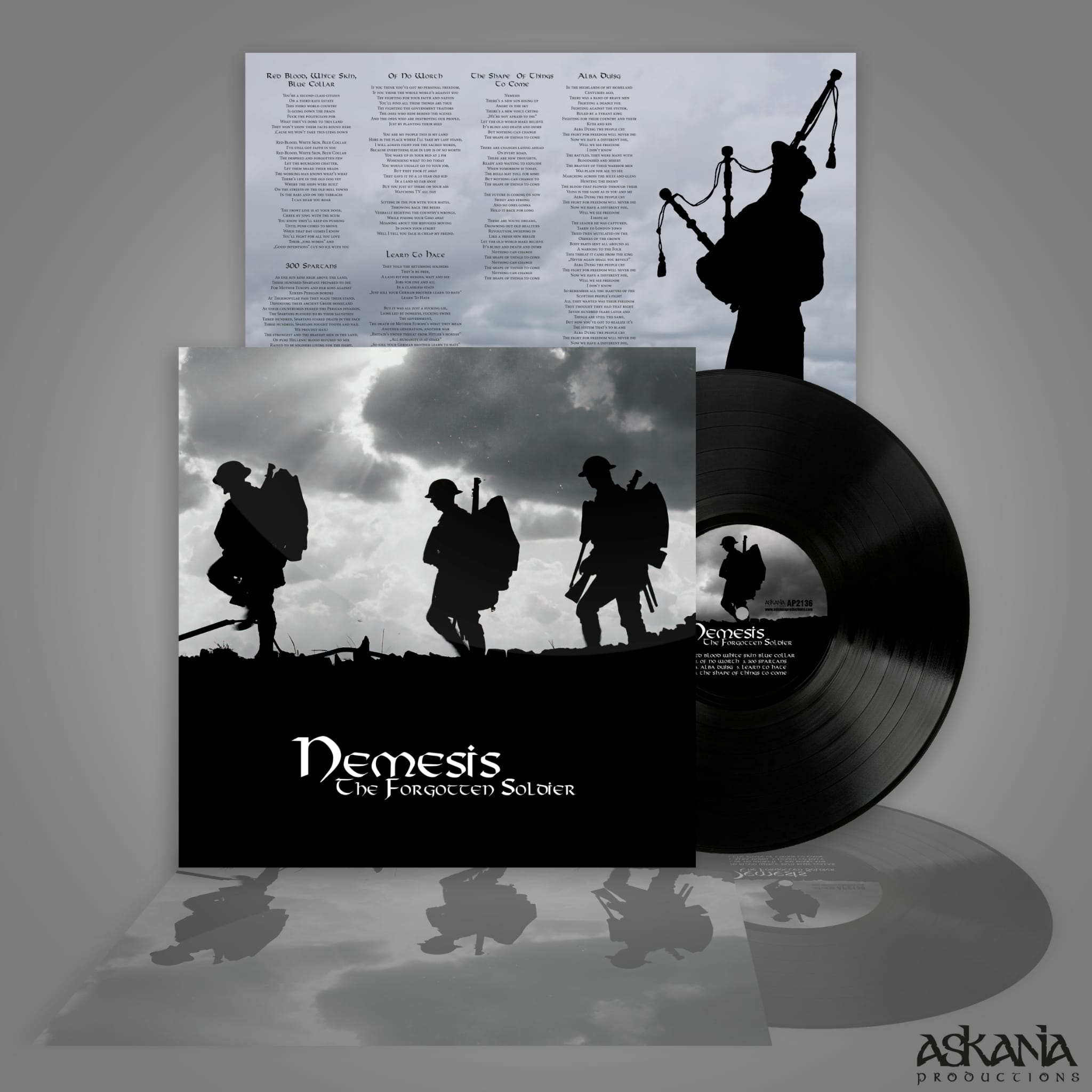 Nemesis "The Forgotten Soldier" Black LP